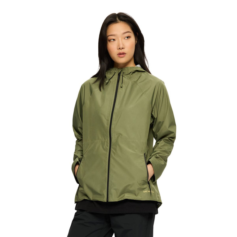 Women Rain Shell Jacket - Jackets