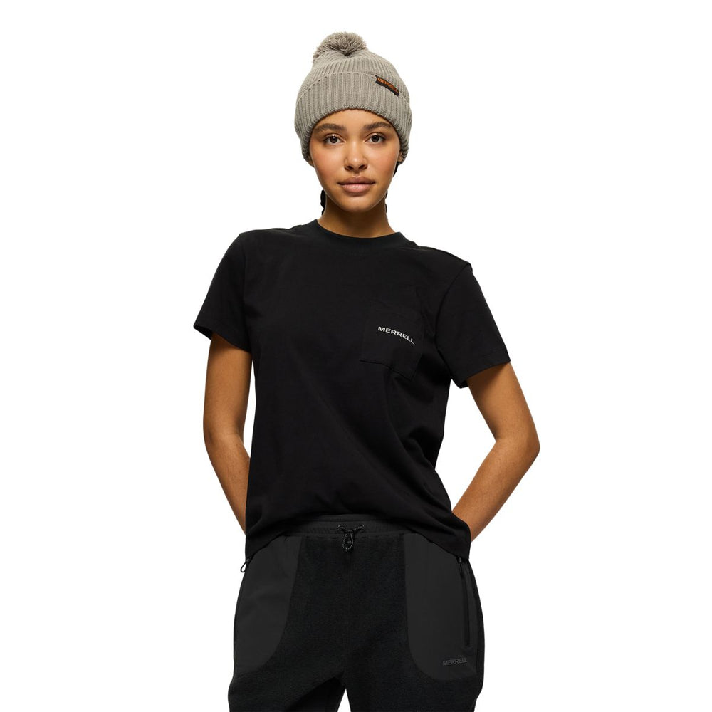 Women Relaxed Pocket Short Sleeve Tee - Short Sleeves