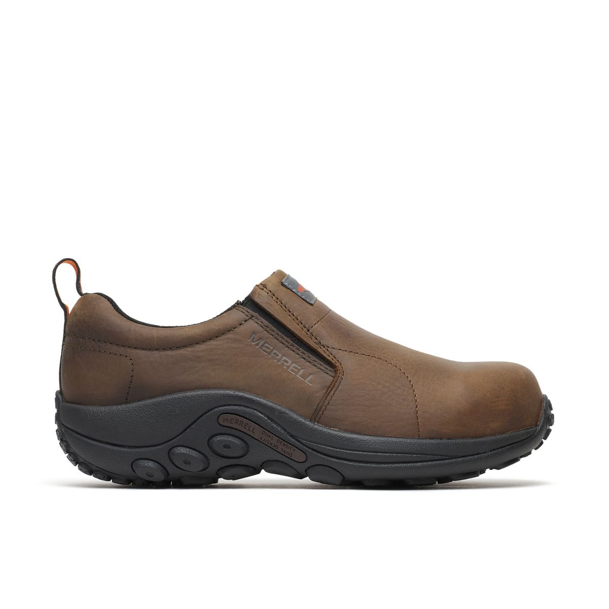 Mens Jungle Moc Leather Comp Toe Work Shoe Wide