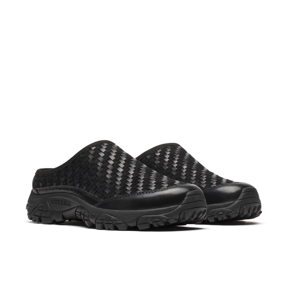 Unisex Moab 2 Slide Leather Woven 1TRL Casual Slip Ons