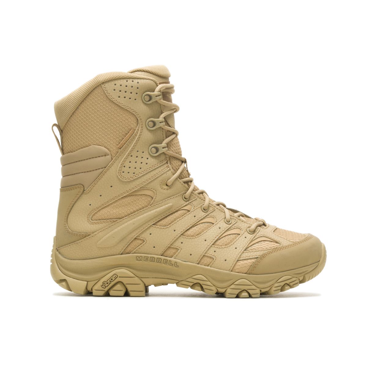 Men Moab 3 8" Tactical Zip Waterproof Wide Width - Boots
