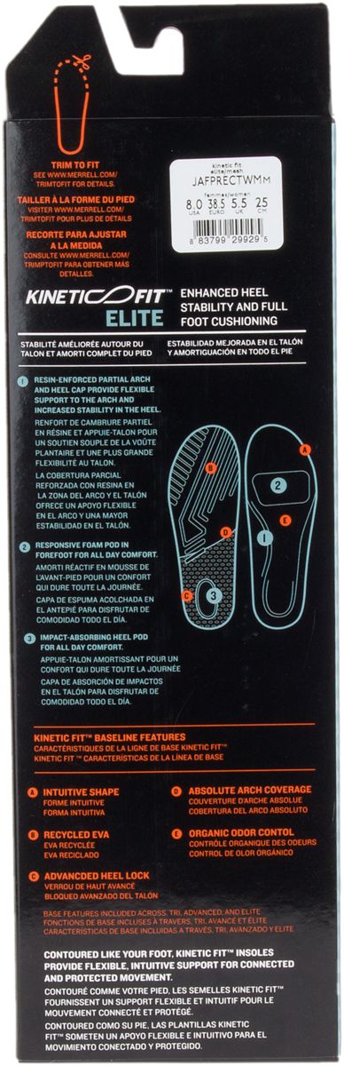 Women Kinetic Fit™ Elite Footbed - Insoles