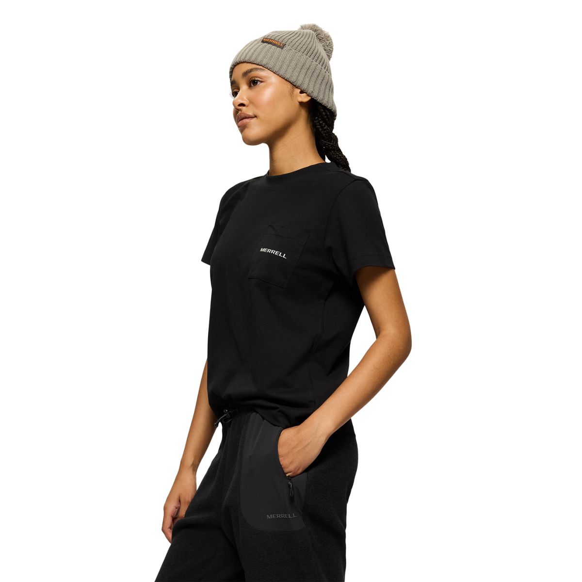 Women Relaxed Pocket Short Sleeve Tee - Short Sleeves