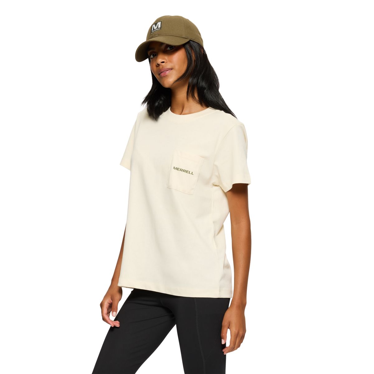 Women Relaxed Pocket Short Sleeve Tee - Short Sleeves
