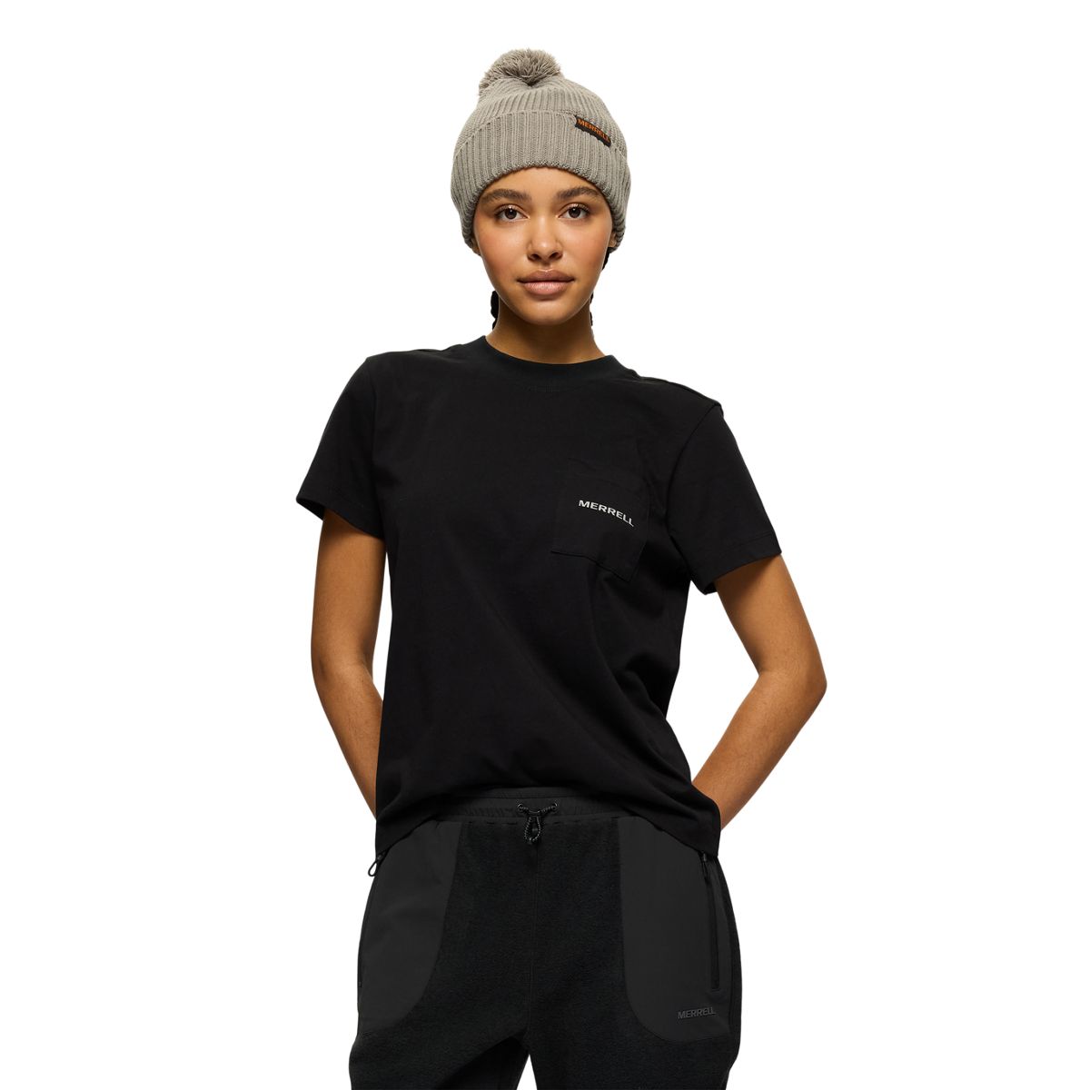Women Relaxed Pocket Short Sleeve Tee - Short Sleeves