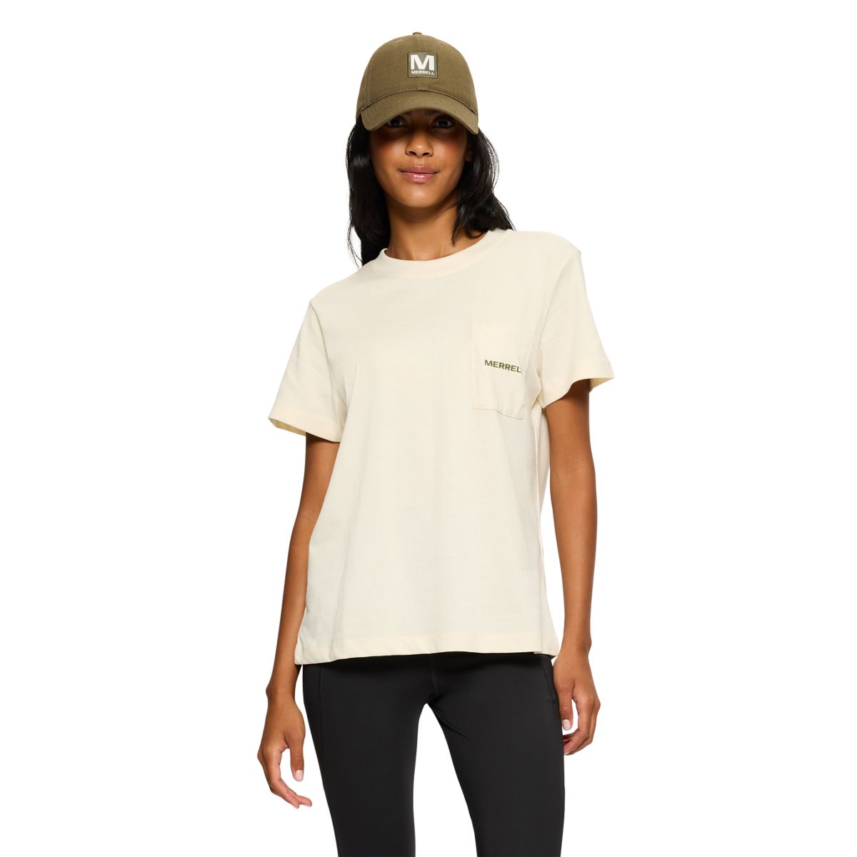 Women Relaxed Pocket Short Sleeve Tee - Short Sleeves