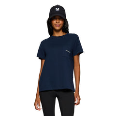 Women Relaxed Pocket Short Sleeve Tee - Short Sleeves