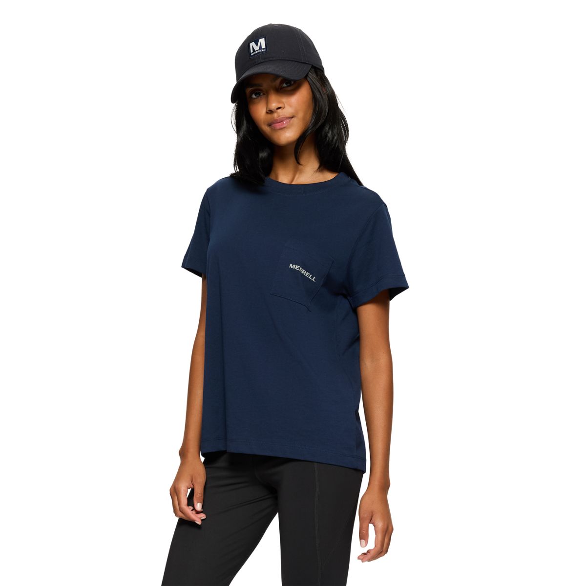 Women Relaxed Pocket Short Sleeve Tee - Short Sleeves