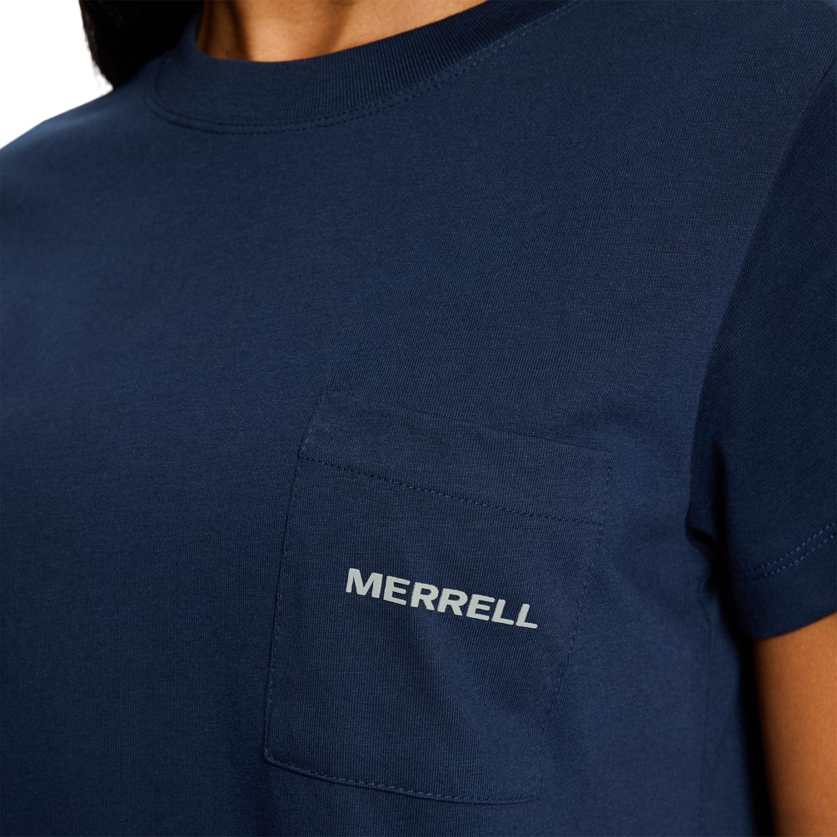 Women Relaxed Pocket Short Sleeve Tee - Short Sleeves